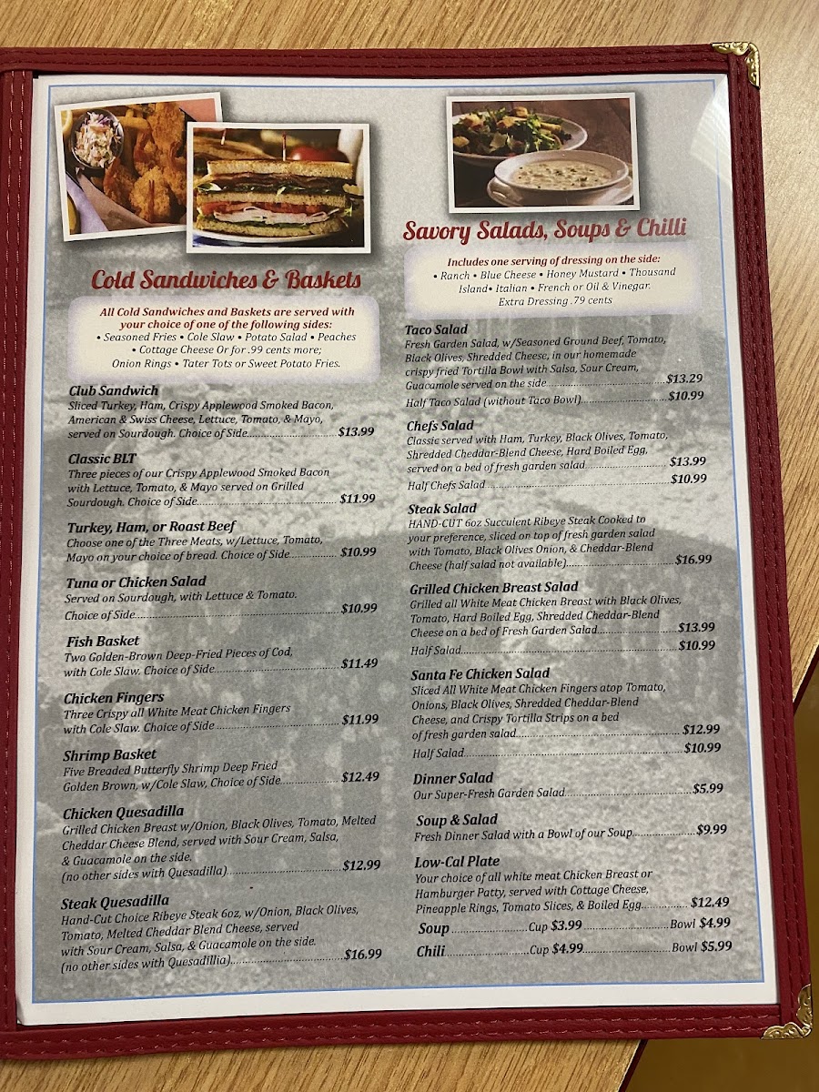 Mountain Quail Cafe Menu - Image 4