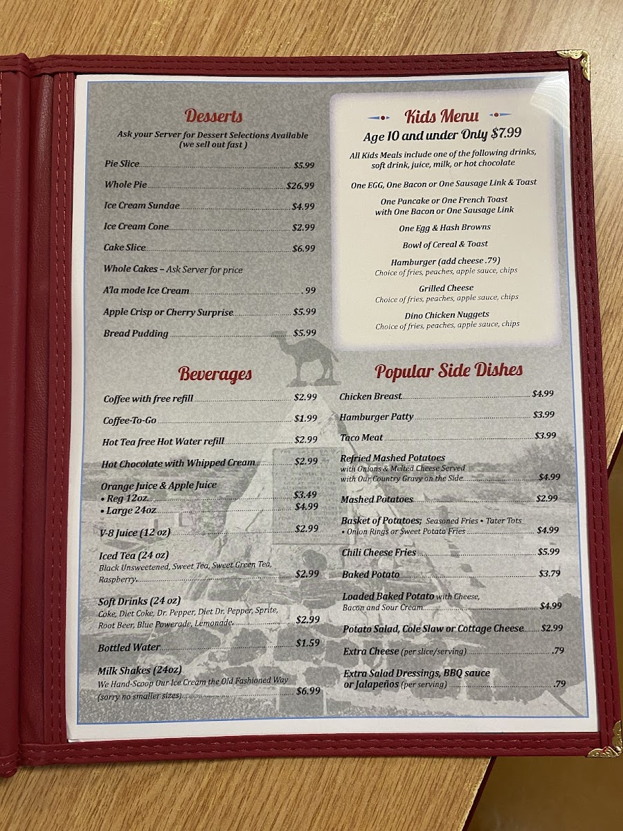 Mountain Quail Cafe Menu - Image 6